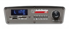 AUDIODESIGN PRO Diffusore Attivo 10W/L + 2 Microfono Wireless e Telecomando Speaker Bluetooth max/RMS 300/100