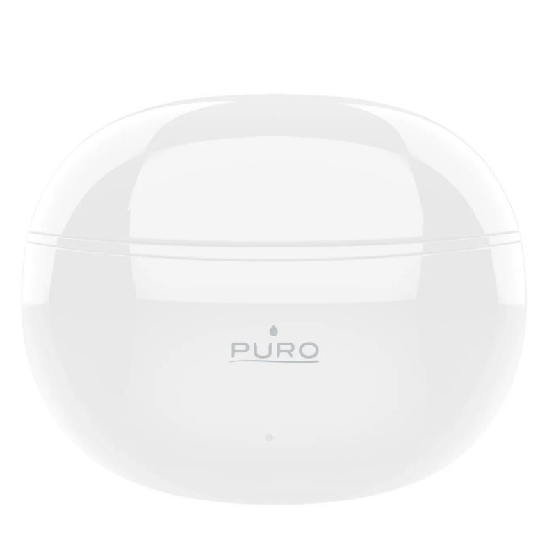 PURO Auricolare Bluetooth 5.0 Stero PLAY 2 True Wireless Compatti Con Cavo di Ricarica Incluso Bianco PURO Auricolare Bluetooth 5.0 Stero PLAY 2 True Wireless Compatti Con Cavo di Ricarica Incluso Bianco