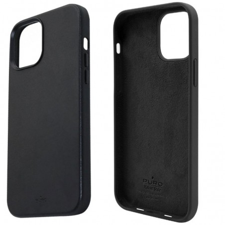 Photo of Puro SKY Leather Effect Case for iPhone 12 Pro Max |&nbsp;Black - Puro
