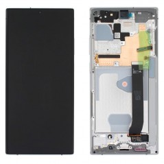 Photo of Samsung SERVICE PACK Display LCD ORIGINALE + Frame Galaxy Note 20 Ultra 4G N985 5G N986 | NO CAM | Bianco - Samsung