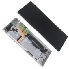 Photo of Samsung SERVICE PACK Display LCD ORIGINALE + Frame Galaxy Note 20 Ultra 4G N985 5G N986 | NO CAM | Bianco - Samsung