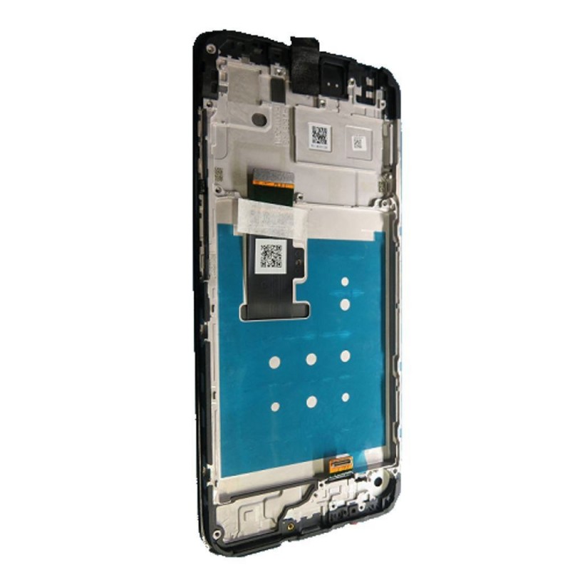 Motorola Service Pack Original LCD Display + Frame For Moto G13 | RAHMEN SCHWARZ