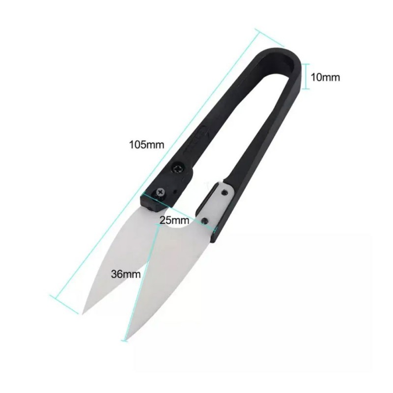 RELIFE RL-102 Insulated Ceramic U-Shaped Precision Scissors