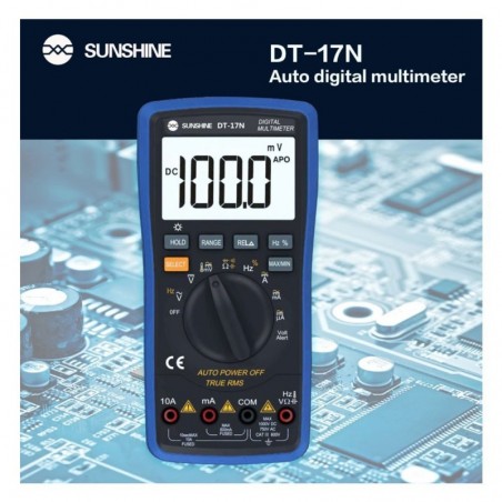 Acquista SUNSHINE DT-17N Multimetro Digitale Misuratore di Tensione su Smartness