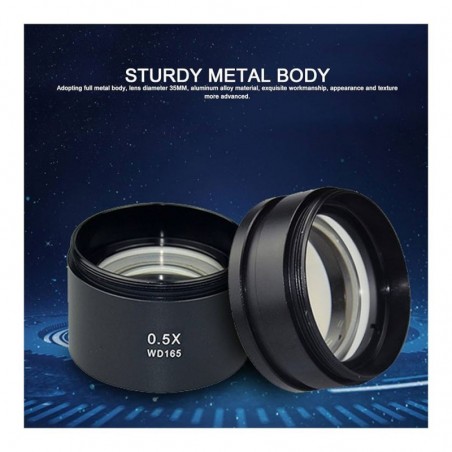 RELIFE M-21 Obiettivo Ausiliario 0,5x Lente Microscopio