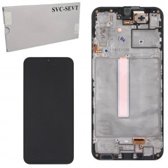 Product image Samsung SERVICE PACK Display LCD ORIGINALE + Frame Galaxy A25 5G A256 | Nero