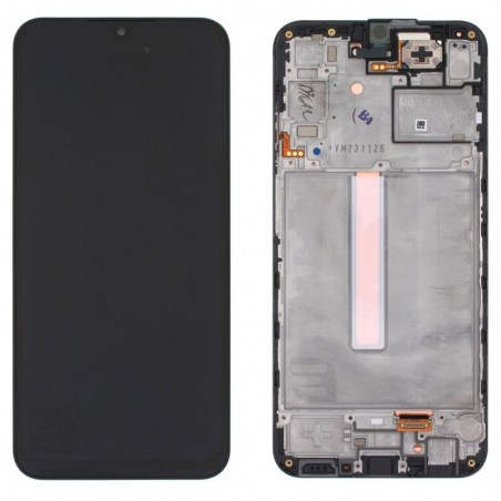 Samsung Service Pack Original LCD Display + Frame Galaxy A25 5G A256 | Black