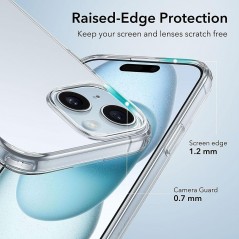 Acquista NCC Custodia Protettiva TPU 2mm Cover in Silicone Per Apple iPhone 15 Pro Max | Trasparente su Smartness