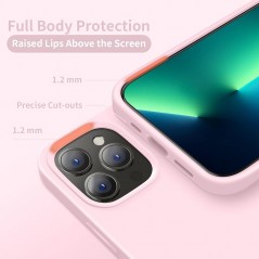 Acquista NCC Custodia Protettiva in Silicone Cover Soft Touch Per Apple iPhone 11 | Rosa Sabbia in vendita