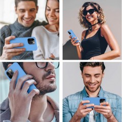 Product image NCC CA001 Silica Gel Protective Case For Apple iPhone 11 Pro Max (Color Boxed) Cobalt blue