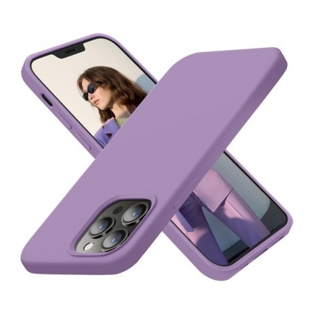 NCC Custodia Protettiva in Silicone Cover Soft Touch Per Apple iPhone 11 Pro Max | Viola