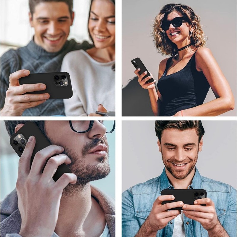 NCC Soft Touch Silicone Protective Case for Apple iPhone 11 Pro Max | Black