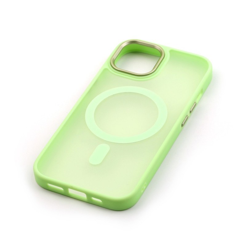 NCC Custodia Protettiva MagSafe Cover Per Apple iPhone 13 | Verde Matcha