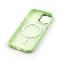 Discover NCC A0004 Golden Shield Frosted Three-in-One Magnetic Suction Protective Case For Apple iPhone 13 Matcha Green details