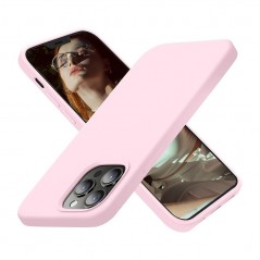 Scopri NCC Custodia Protettiva in Silicone Cover Soft Touch Per Apple iPhone 12 Pro Max | Rosa Sabbia in dettaglio