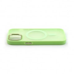 Discover NCC A0004 Golden Shield Frosted Three-in-One Magnetic Suction Protective Case For Apple iPhone 14 Matcha Green details