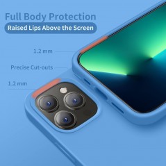 Acquista NCC Custodia Protettiva in Silicone Cover Soft Touch Per Apple iPhone 14 Pro Max | Blu Cobalto su Smartness