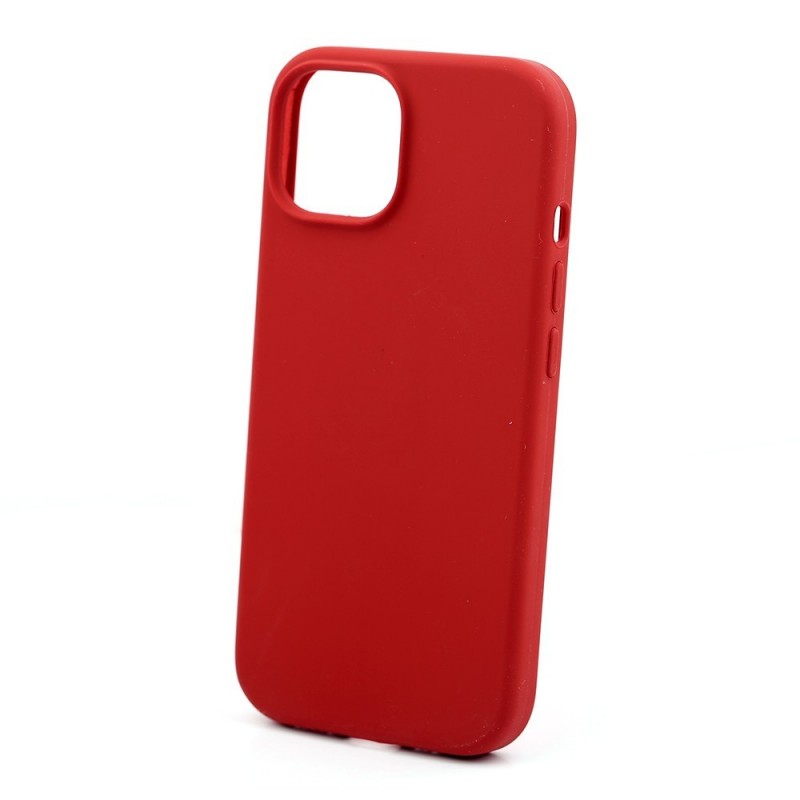 NCC Custodia Protettiva in Silicone Cover Soft Touch Per Apple iPhone 11 Pro Max | Rosso Carminio