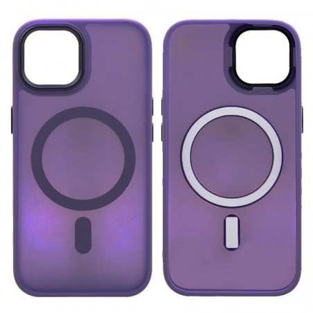 NCC Custodia Protettiva MagSafe Cover Per Apple iPhone 14 | Viola Scuro