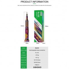 RELIFE RL-723 Interchangeable TORQUE Screwdriver