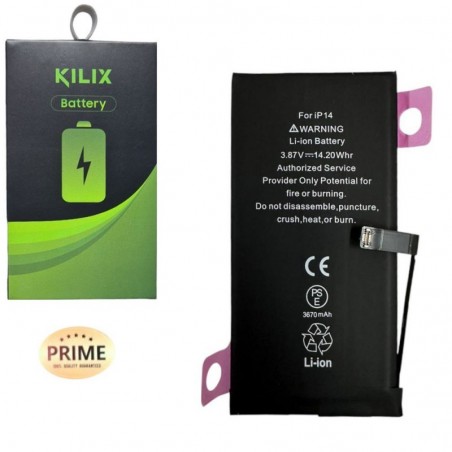 Compra KILIX PRIME Batteria Compatibile per Apple iPhone 14 MAGGIORATA - 3670mAh online