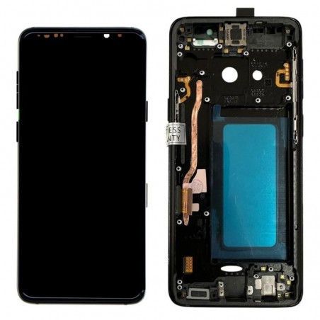 Discover Display LCD INCELL + Frame Per Samsung Galaxy S9 SM-G960 | Nero details