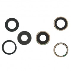 Product image Vetro Per Fotocamera Posteriore SLIM completo di Biadesivo 3M per Apple iPhone 15 Pro