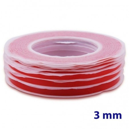 PRC 3M Nastro Biadesivo Rosso 3MM for sale