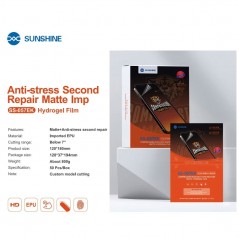 Immagine prodotto SUNSHINE SS-057EK Pellicola Idrogel Anti-Stress Matte | 50 pcs