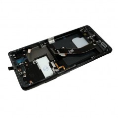 Compra Display LCD SOFT OLED (FULL SIZE) + Frame Per Samsung Galaxy S21 Ultra 5G SM-G998 Nero online