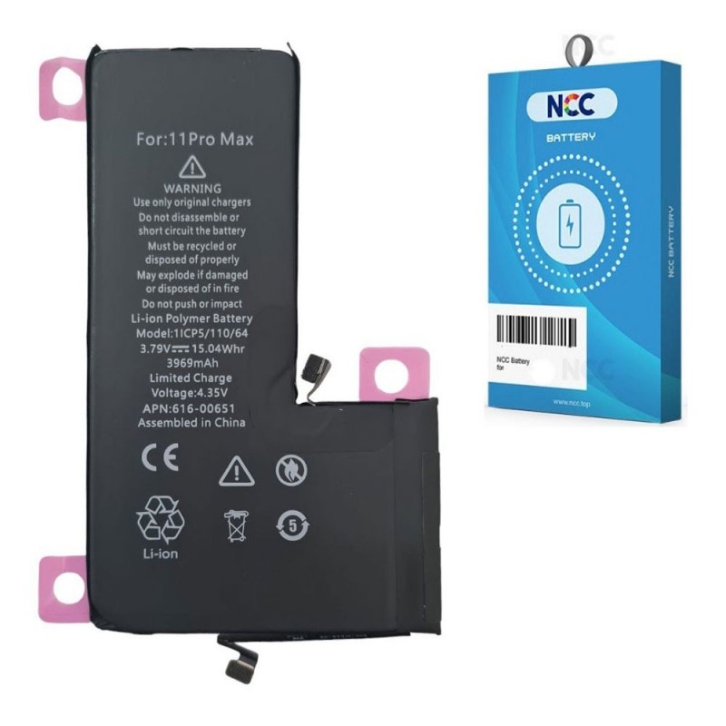 NCC Compatible Battery for Apple iPhone 11 Pro Max | ZY Taiwan Chip - 3969 mAh NCC Compatible Battery for Apple iPhone 11 Pro Max | ZY Taiwan Chip - 3969 mAh
