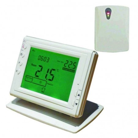 Bravo Cronotermostato Wireless Digitale Programmazione Automatica giornaliera e settimanale