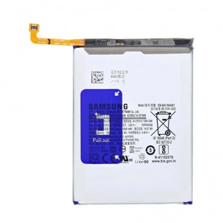 Samsung Service Pack Battery EB-BA156ABY Original for Galaxy A15 A155F / A156B