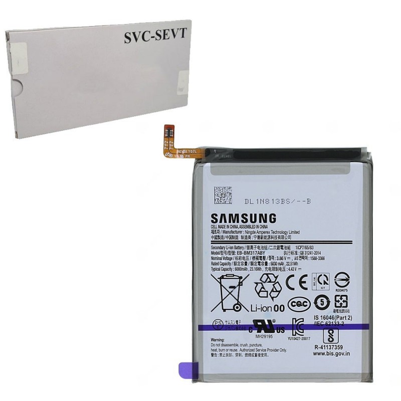 Samsung Original EB-BM317ABY Battery Service Pack for Galaxy M31 M31S / M315F M317F