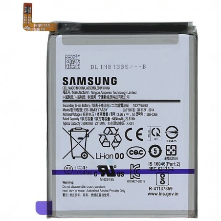 Samsung Original EB-BM317ABY Battery Service Pack for Galaxy M31 M31S / M315F M317F