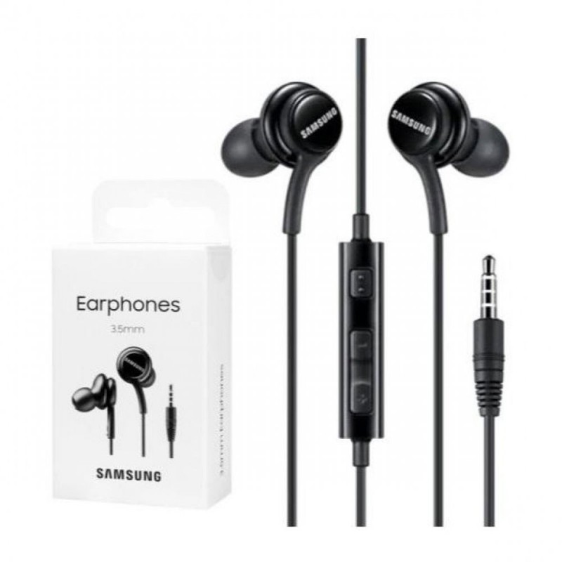 Samsung EO-IA500BBEGWW In-Ear Wired Headphones with 3.5mm Jack | Black