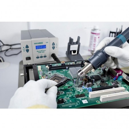 QUICK 861DW Stazione Saldante Professionale ad Aria Calda, Regolabile, 1000 Watt European Plug