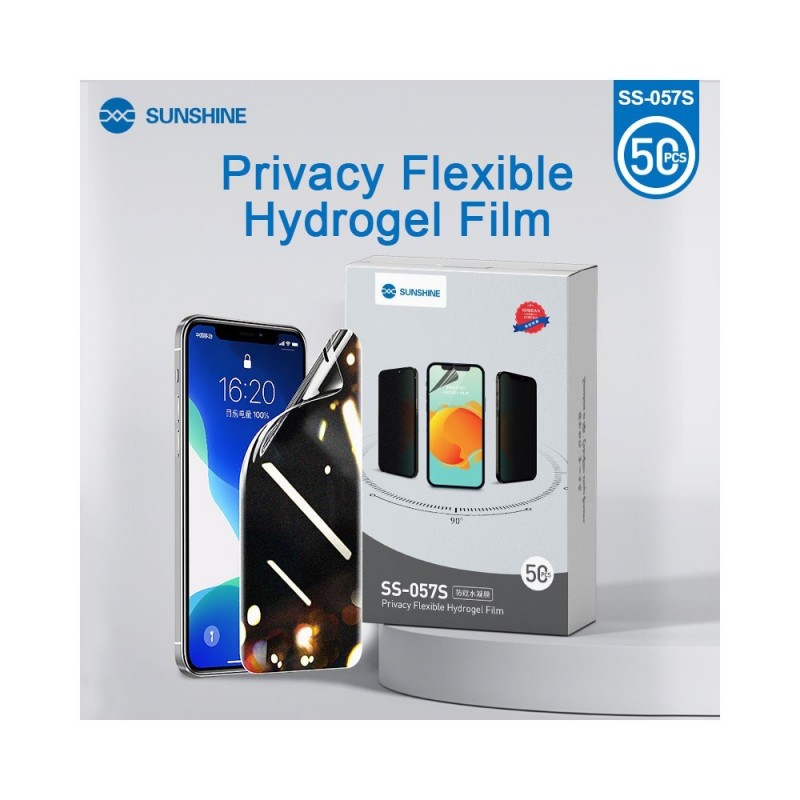 SUNSHINE SS-057S Pellicola Idrogel PRIVACY HD Anti-Peep | 50pcs 