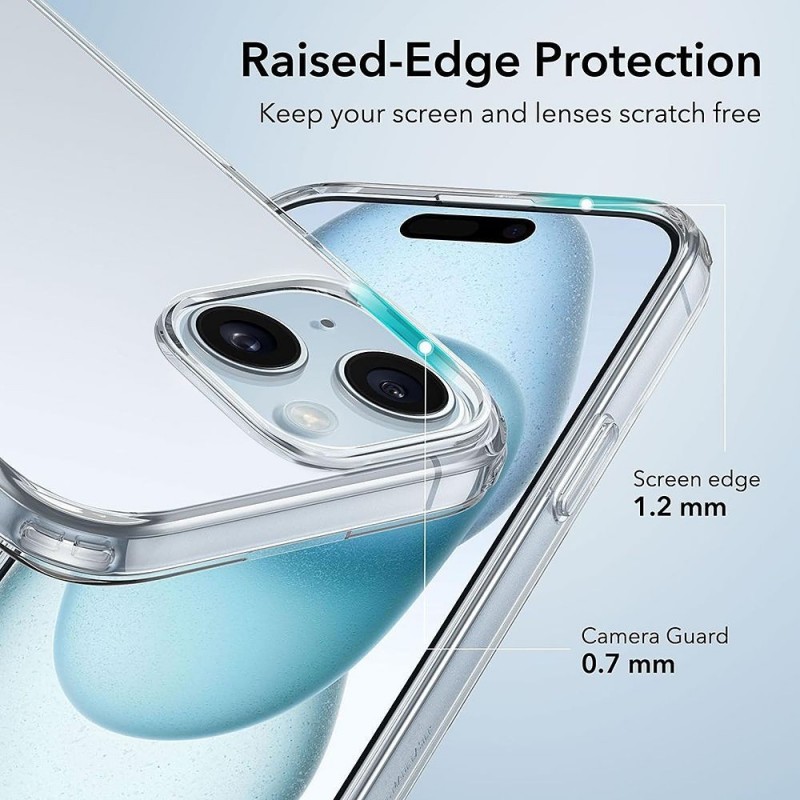  NCC 2mm TPU Protective Case Silicone Cover for Apple iPhone 16 Pro Max | Transparent