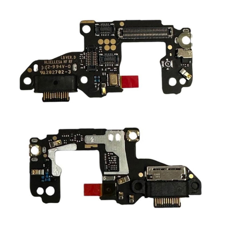 Huawei SERVICE PACK Connettore di Ricarica ORIGINALE Charging Board Per P30 ELE-L29 | ELE-L09 | ELE-L04
