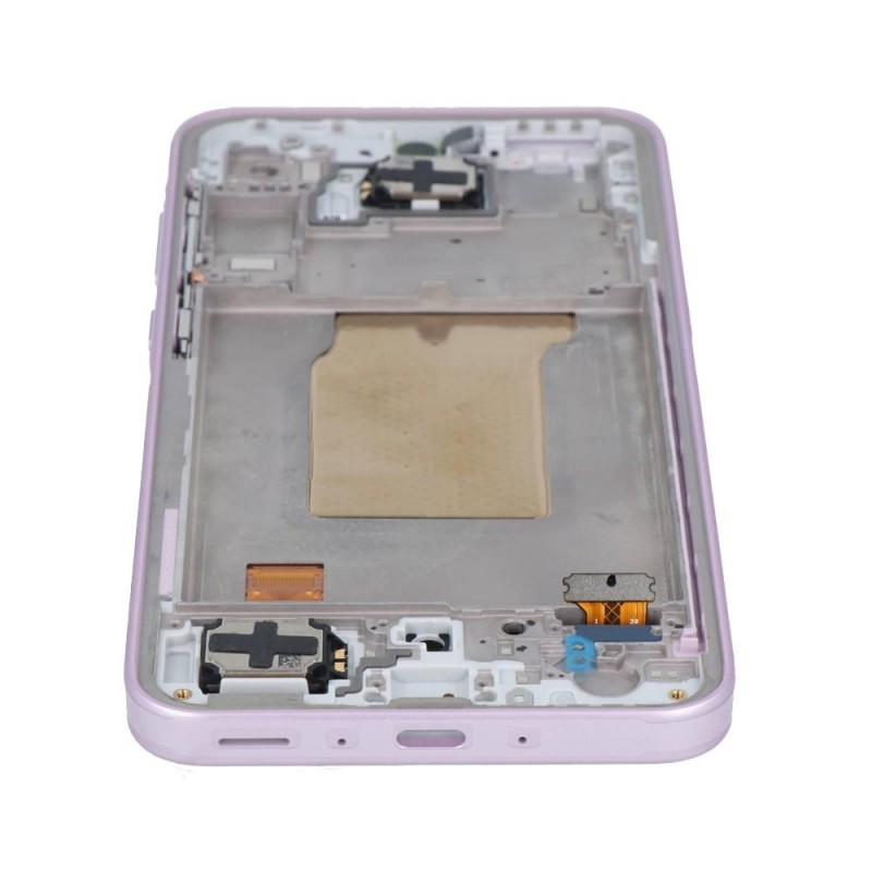 Samsung SERVICE PACK Display LCD ORIGINALE + Frame Per Galaxy A35 5G 2024 A356 | Lavender Lilac
