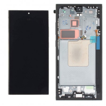 Samsung Service Pack Original LCD Display + Frame For Galaxy S24 Ultra 5G S928 | Titanium Black / Blue / Green