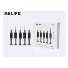 RELIFE RL-729A 5-Piece S2 Carbon Fiber Magnetic Screwdriver Set