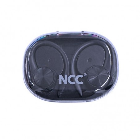 NCC Bluetooth Earphone O11 Wireless Headphones OWS LED Display Audio HIFI | Black