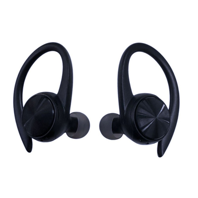 NCC Auricolare Bluetooth O11 Cuffie Wireless OWS Display Led Audio HIFI | Nero