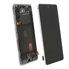 Immagine prodotto Samsung SERVICE PACK Display LCD ORIGINALE + Frame Per Galaxy S20 FE G780F G781 | Cloud White | NO ANTENNA 5G