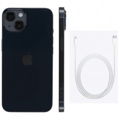 iPhone 14 128GB Midnight eSIM - Pre-Owned Grade A/A+ (Box + USB-C Lightning Cable) - 12 Months Warranty