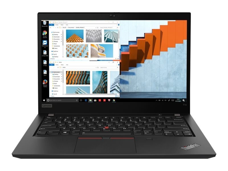 Lenovo ThinkPad T14 G1 Notebook Ricondizionato, Intel i5-10310U, 14' FHD, 16GB RAM, 256GB NVMe SSD, Win 11 Pro