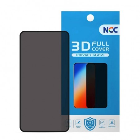Product image NCC 3D Privacy Tempered Film for Apple iPhone 16 Pro Envelope Bag Packaging MOQ 50PCS