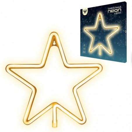 Scopri ROVI Forever Light Lampada Neon Luce Led Decorativo USB PLUG Switch On-Off | Stella Giallo in dettaglio